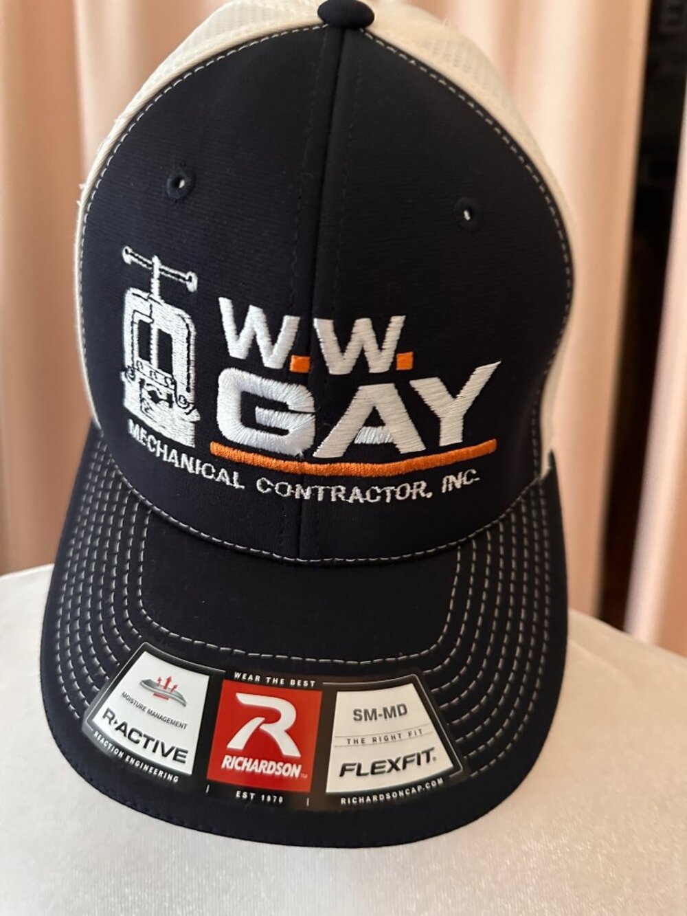 W.W. Gay Mechanical Contractor Inc Navy Blue Hat - SM-MD